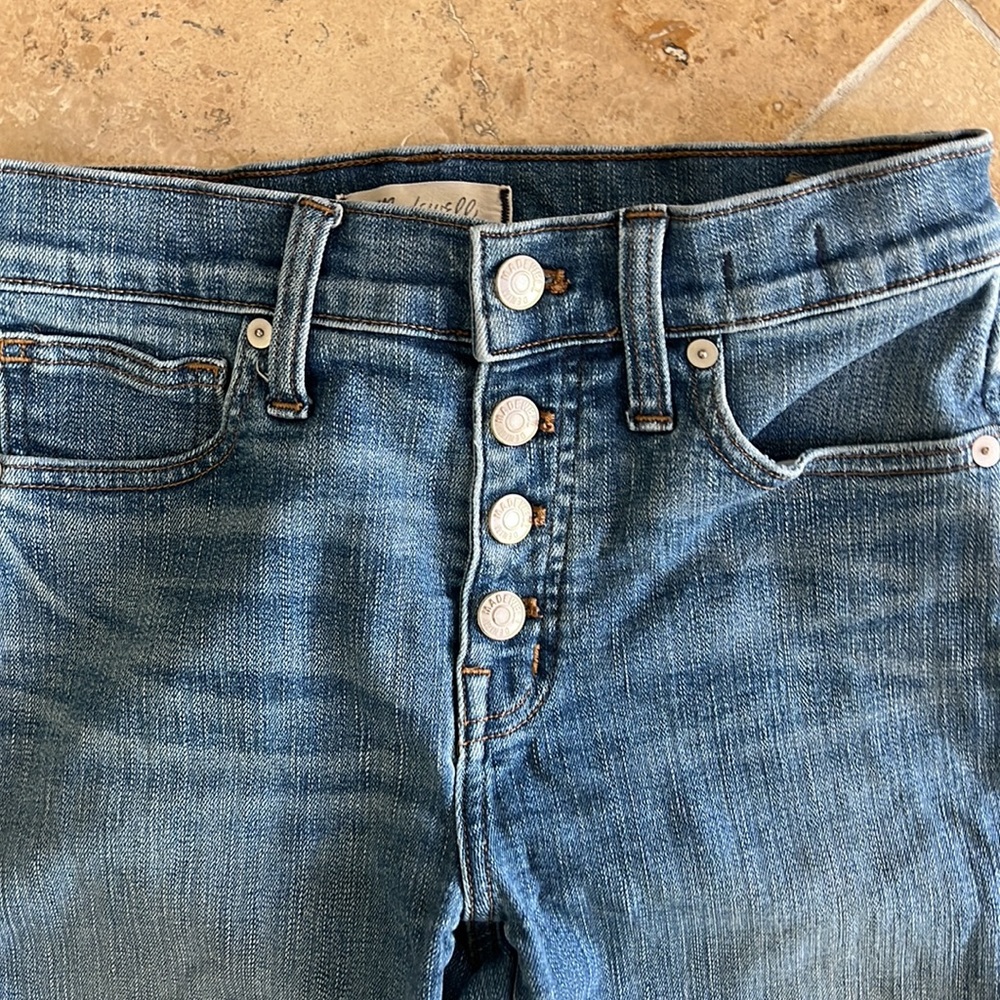 Madewell Slim Straight Jeans - Picture 4 of 11